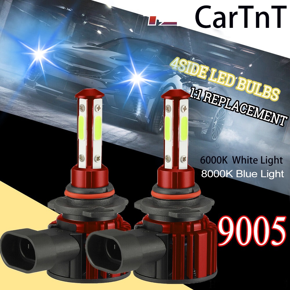 CarTnT-20000LM ڵ Ʈ LED, H7 H8 H9 H11 H..